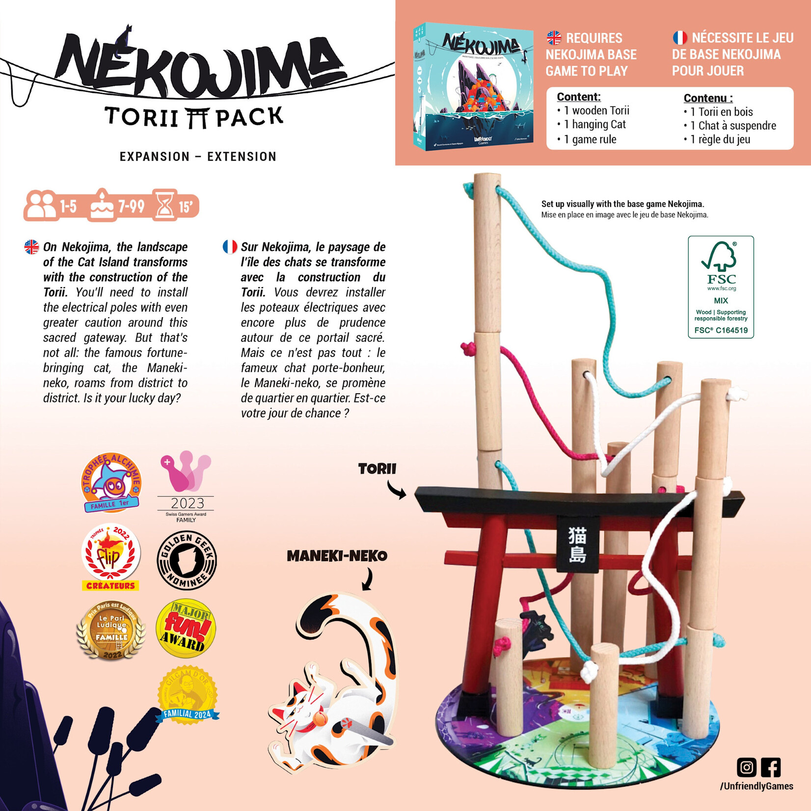 Unfriendly Games Nekojima: Torii Pack