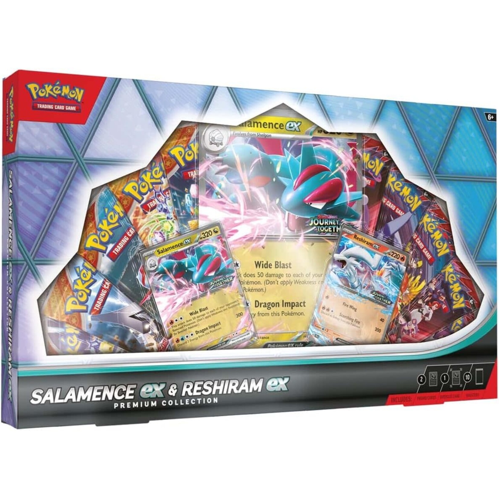Pokemon Pokémon TCG: Salamence ex & Reshiram ex Premium Collection