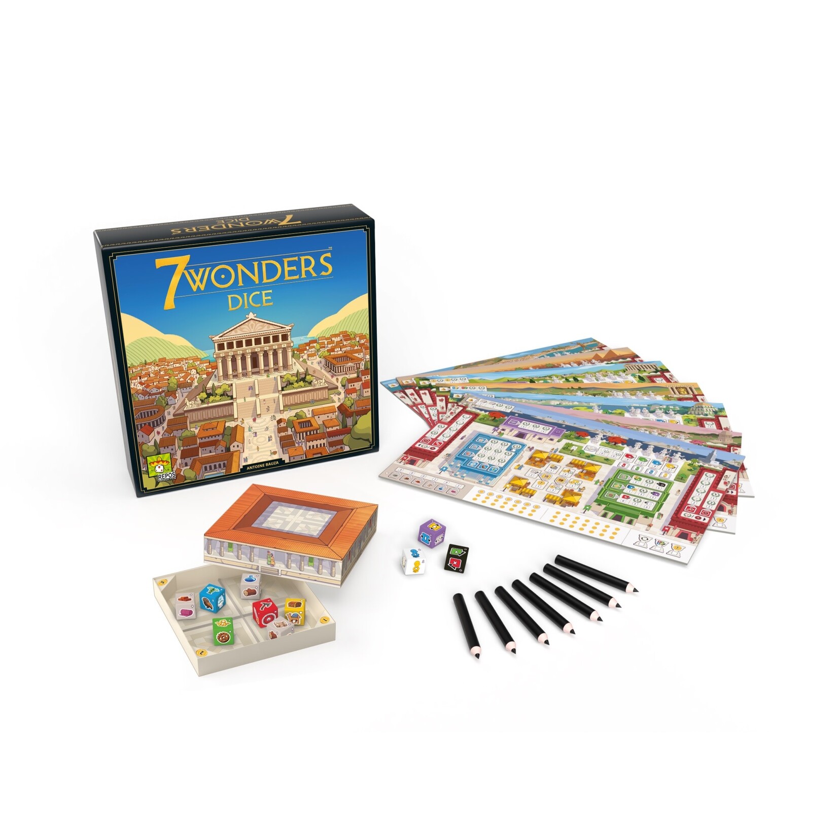 Repos Production 7 Wonders Dice
