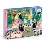 galison Glamour Cats 1000 Piece Jigsaw Puzzle
