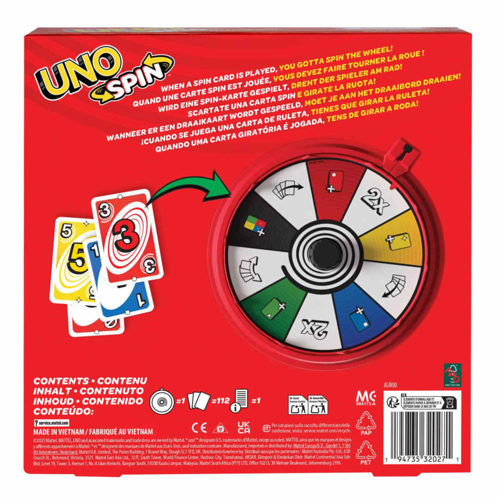 Mattel UNO: Spin