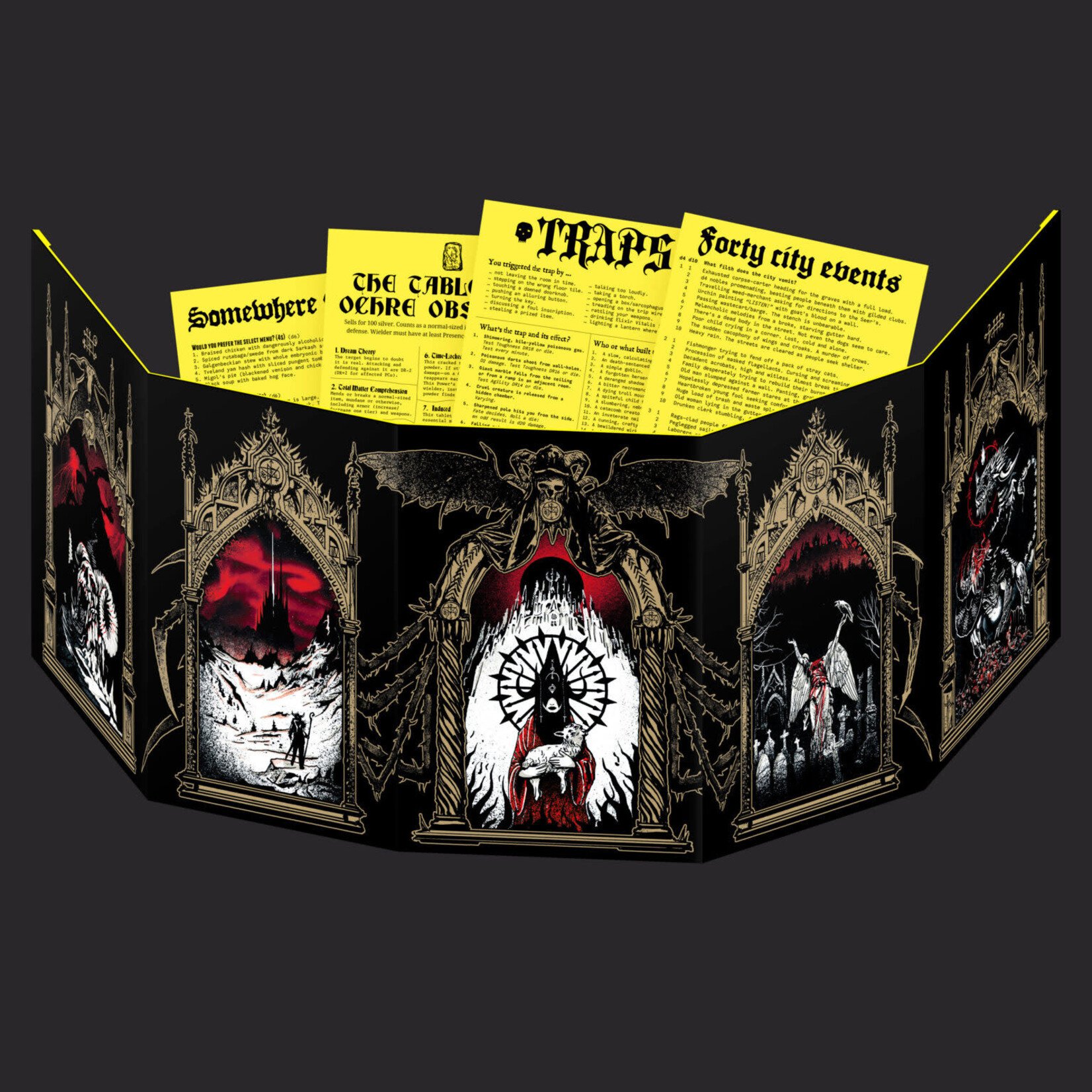 Free League Publishing Mork Borg: GM Screen