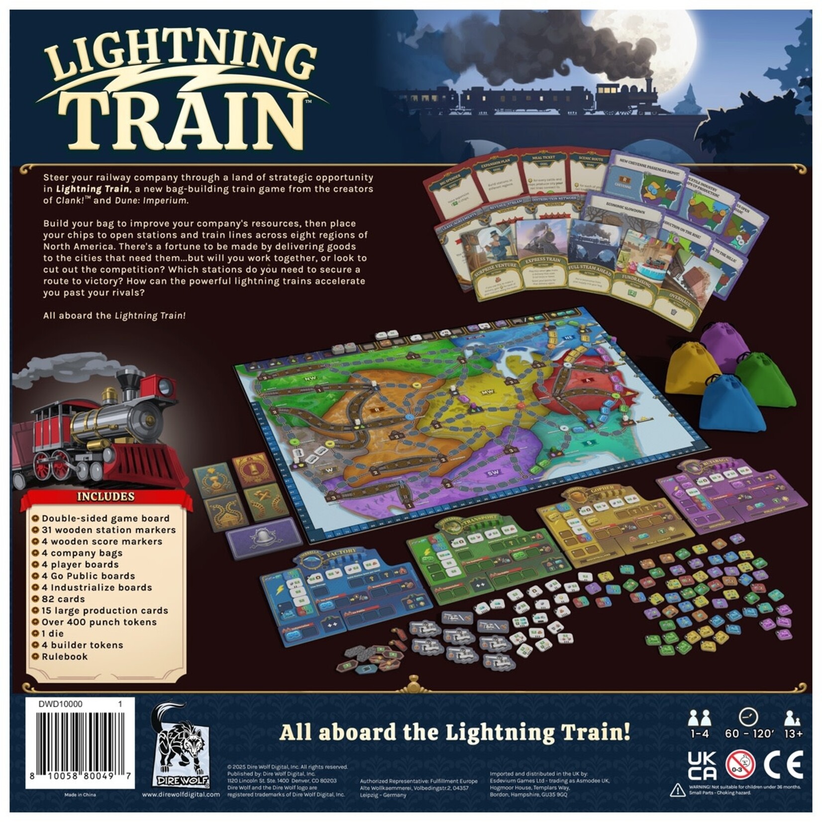 Dire Wolf Digital Lightning Train