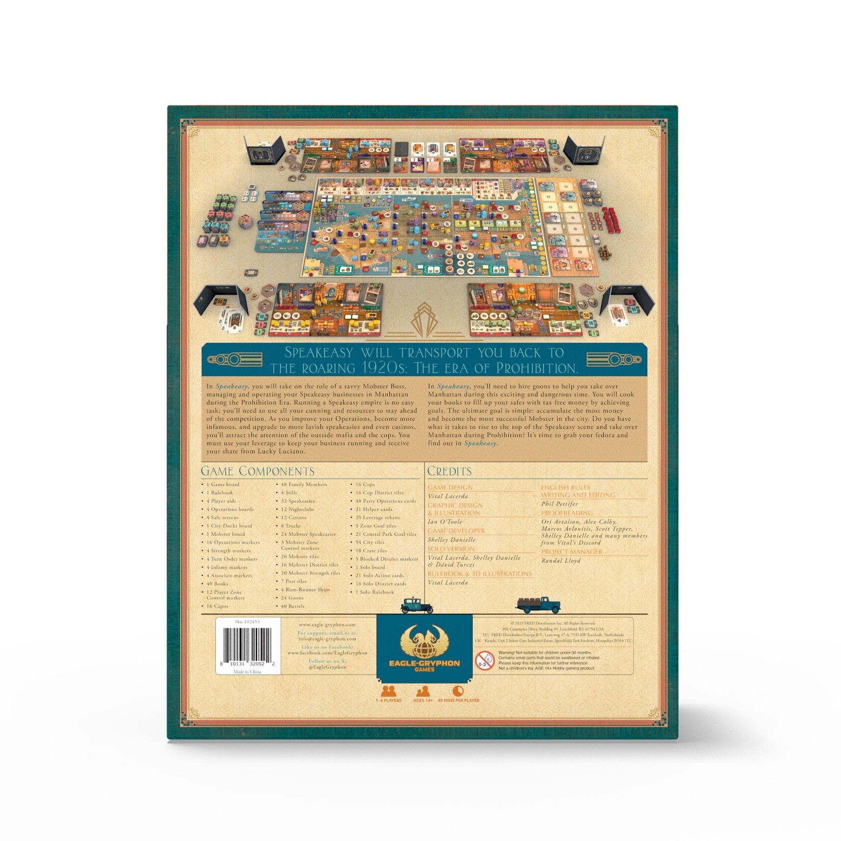 Eagle-Gryphon Games Speakeasy: Kickstarter Bundle