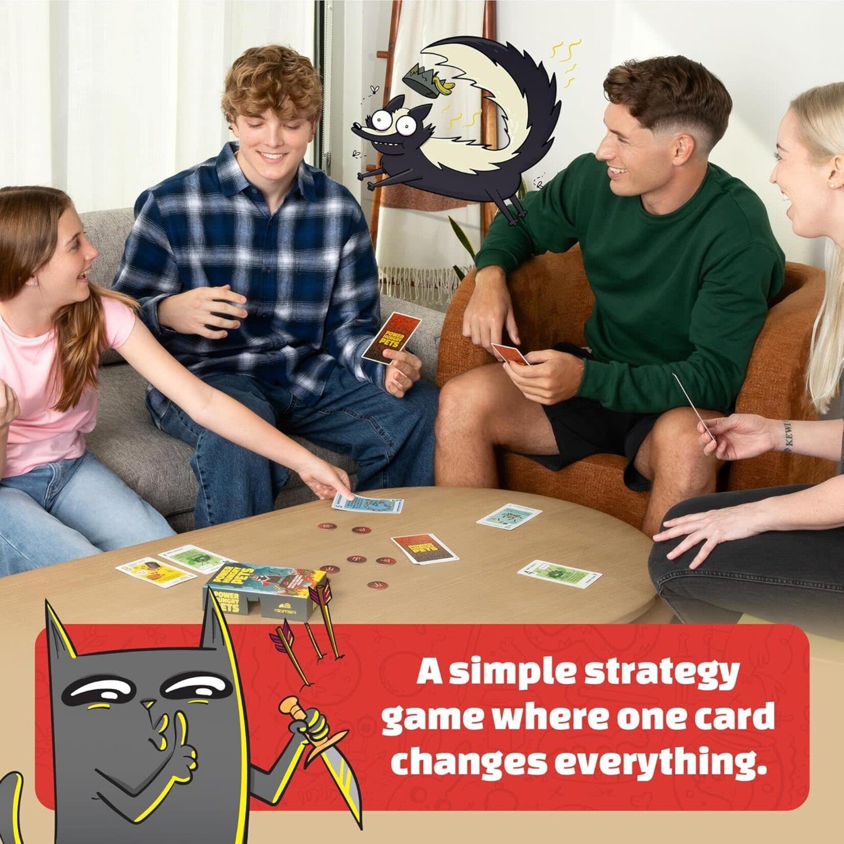 Exploding Kittens Power Hungry Pets