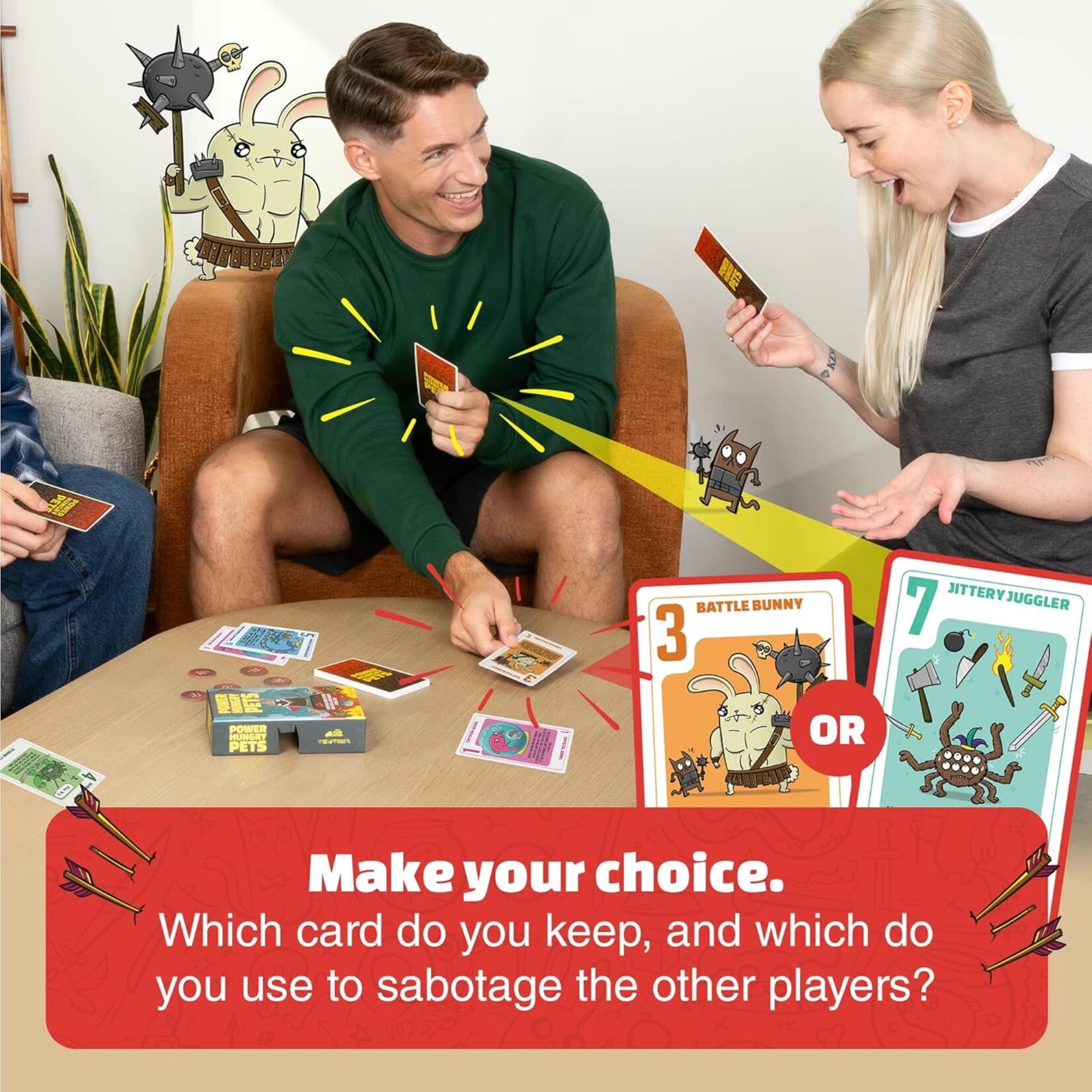 Exploding Kittens Power Hungry Pets