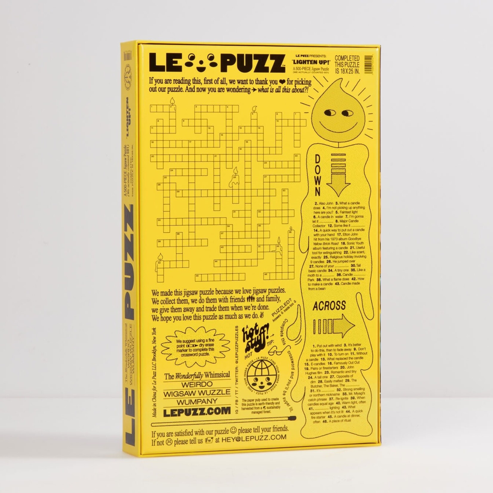 Le Puzz Lighten Up 500 Piece Puzzle