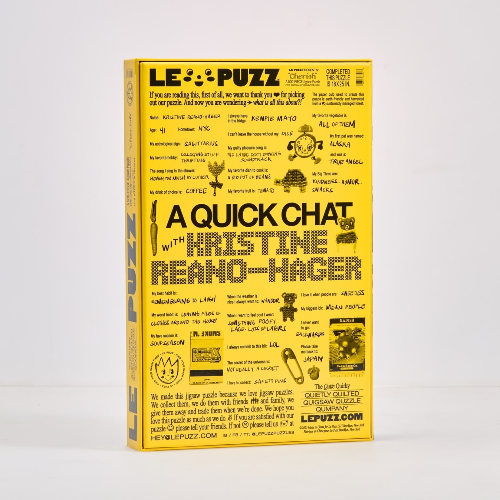 Le Puzz Cherish 500 Piece Puzzle