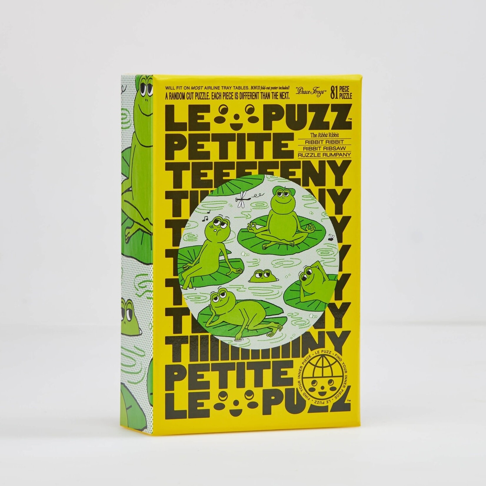 Le Puzz Peace Frogs Petite Puzzle