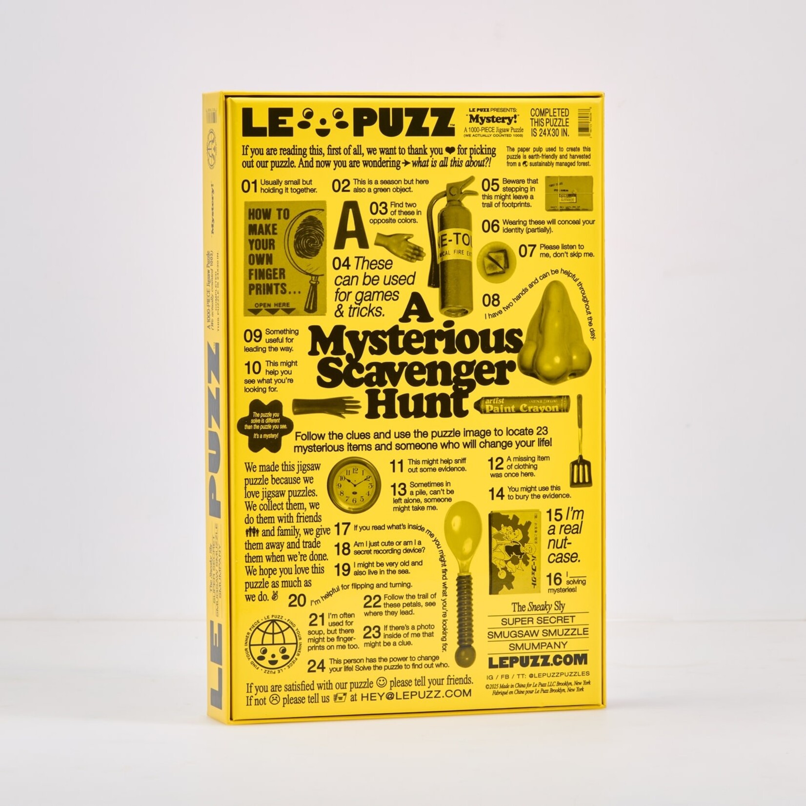 Le Puzz Mystery! 1000 Piece Puzzle