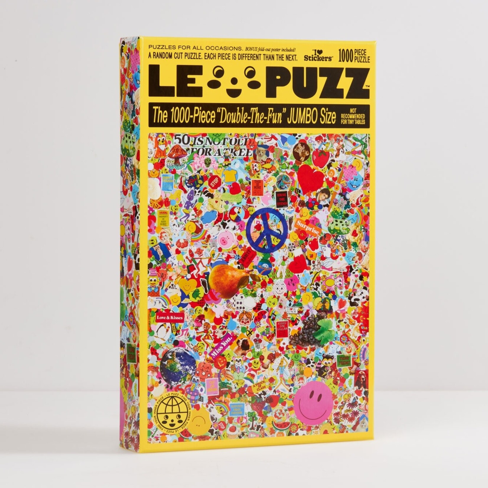 Le Puzz I Heart Stickers 1000 Piece Puzzle