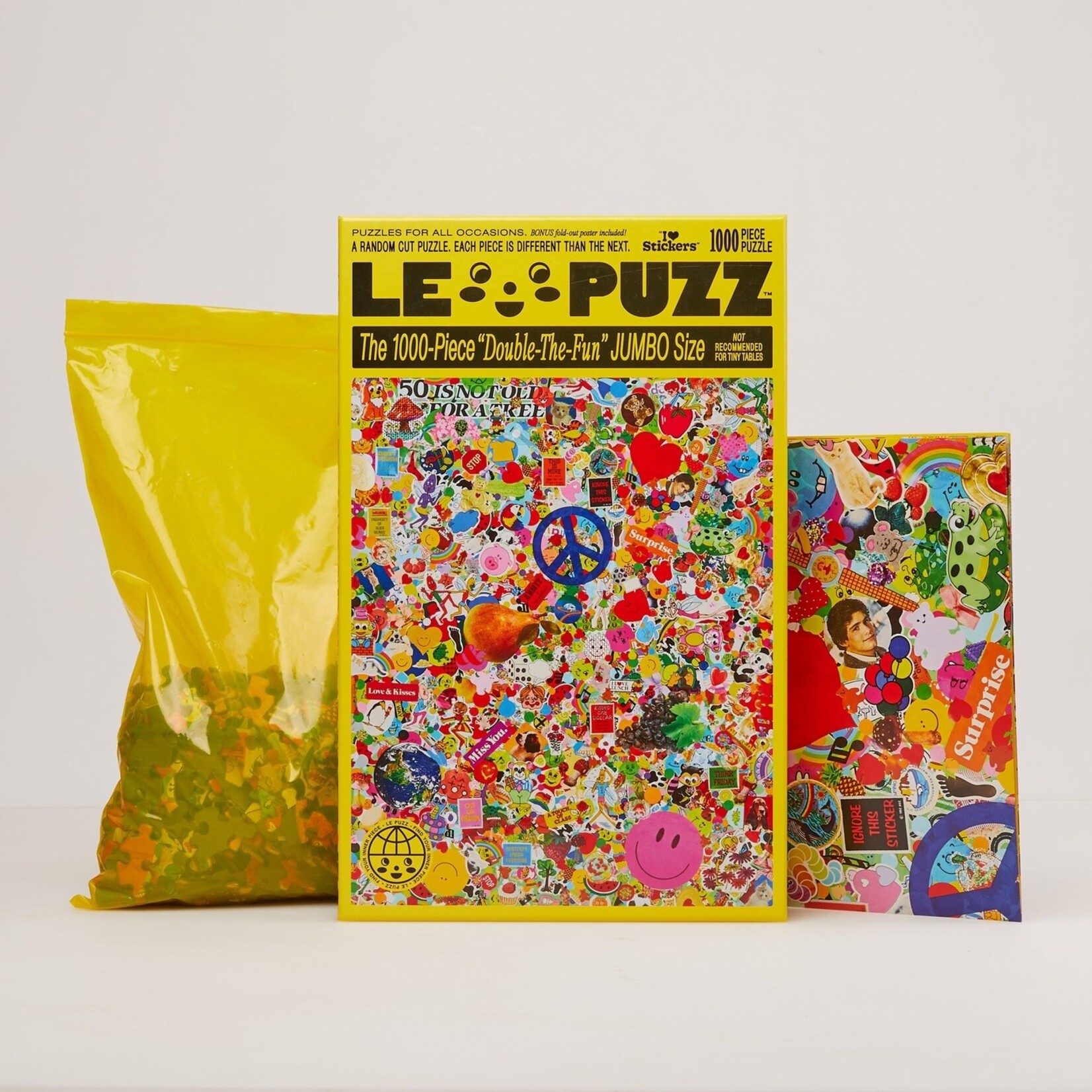 Le Puzz I Heart Stickers 1000 Piece Puzzle