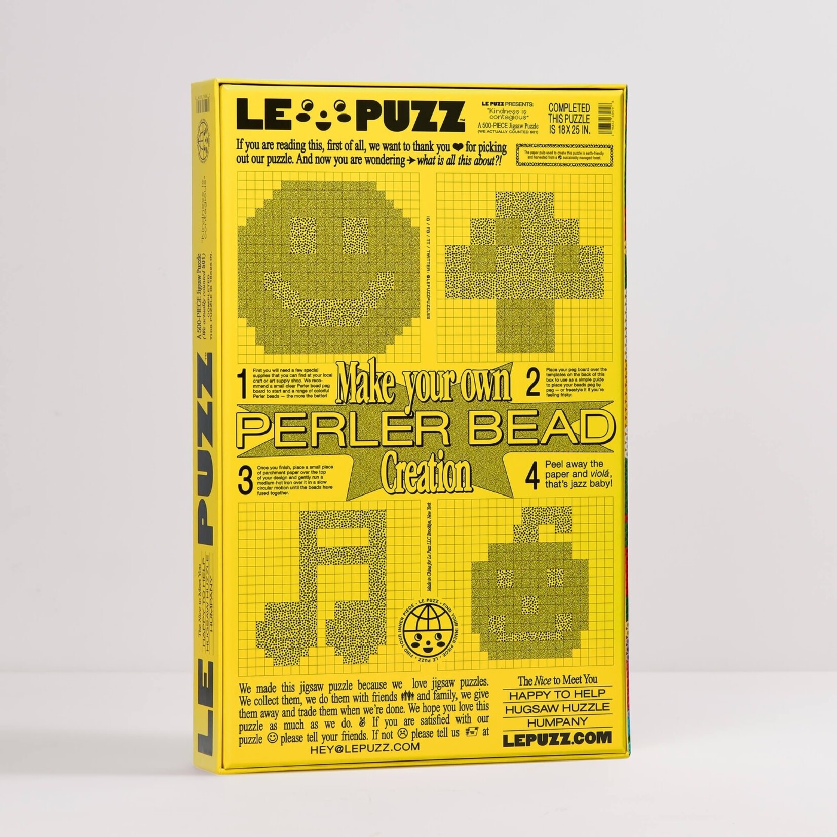 Le Puzz Kindness Is Contagious 500 Piece Puzzle