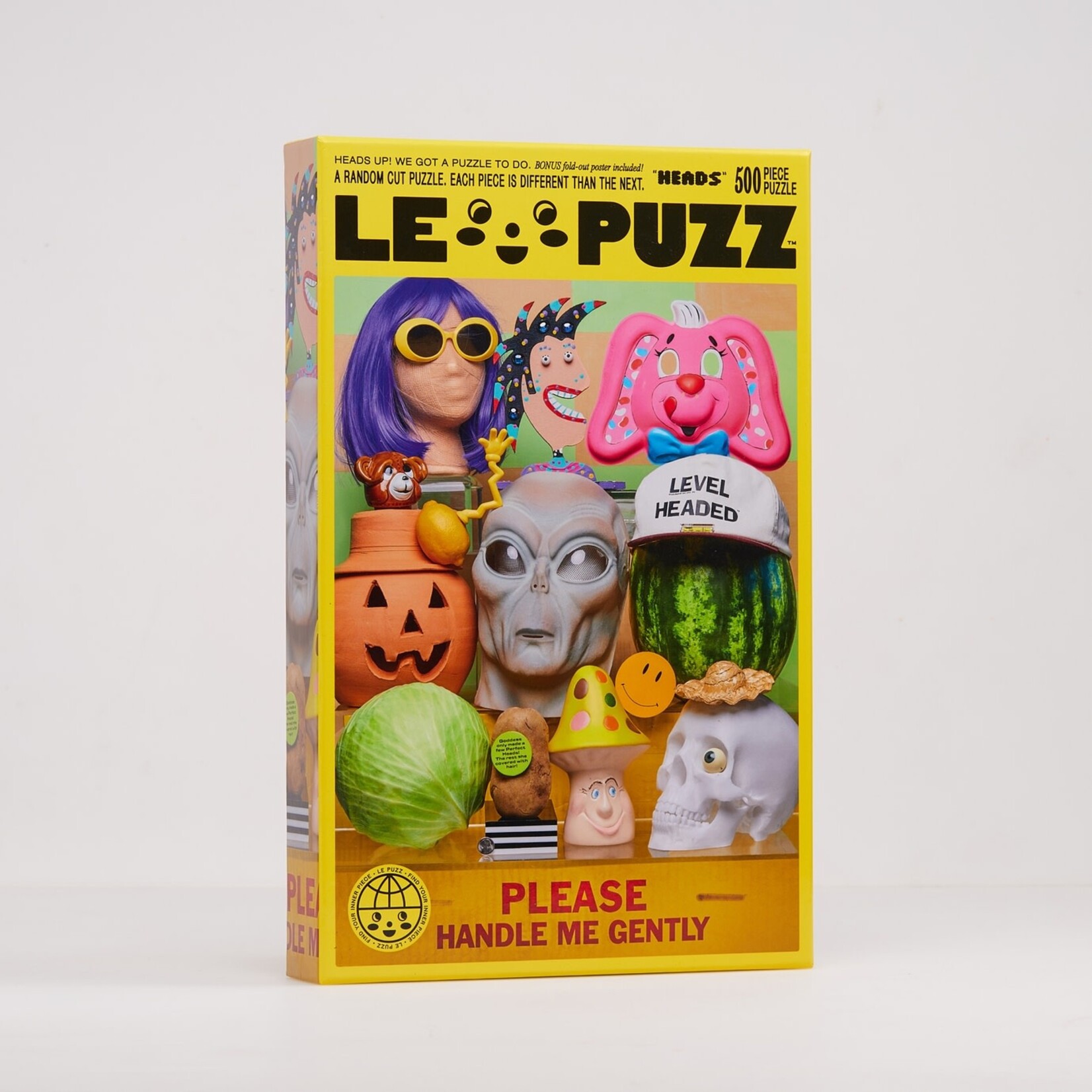 Le Puzz Heads 500 Piece Puzzle