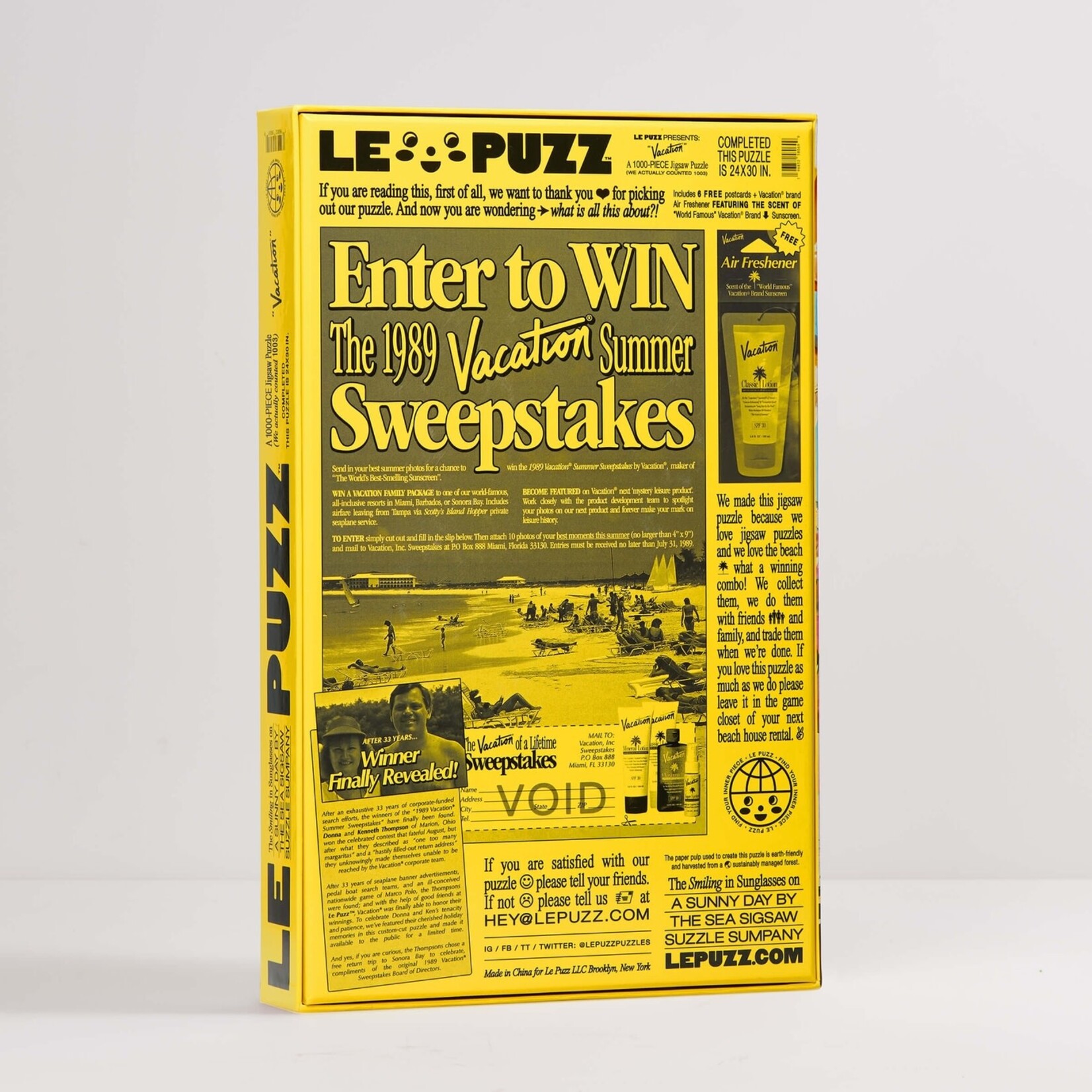 Le Puzz Vacation 1000 Piece Puzzle