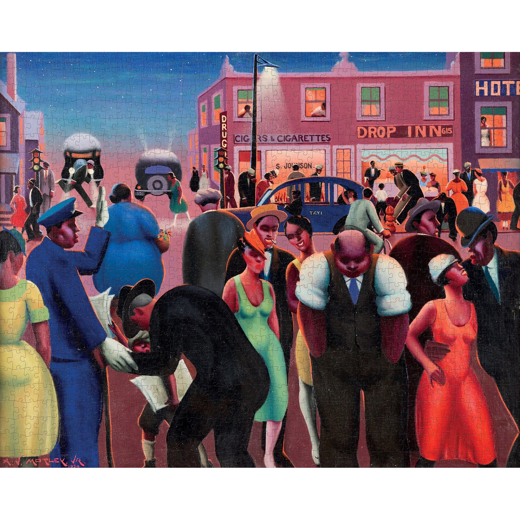 Pomegranate Archibald Motley: Black Belt 1000 Piece Jigsaw Puzzle