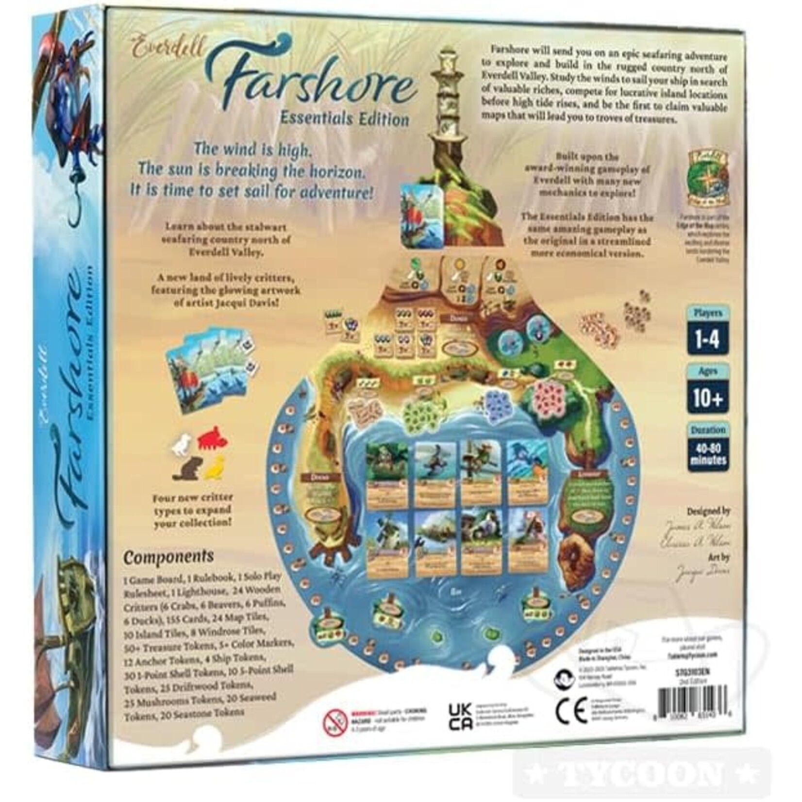 Tabletop Tycoon Everdell Farshore Essentials Edition