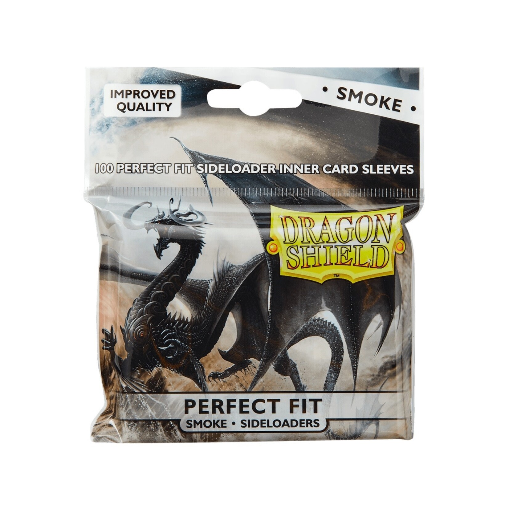 Dragon Shield Perfect Fit Side Loading Inner Card Sleeves - Smoke (100ct)