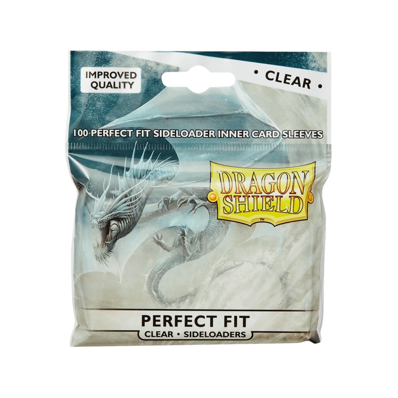 Dragon Shield Perfect Fit Side Loading Inner Card Sleeves - Clear (100ct)