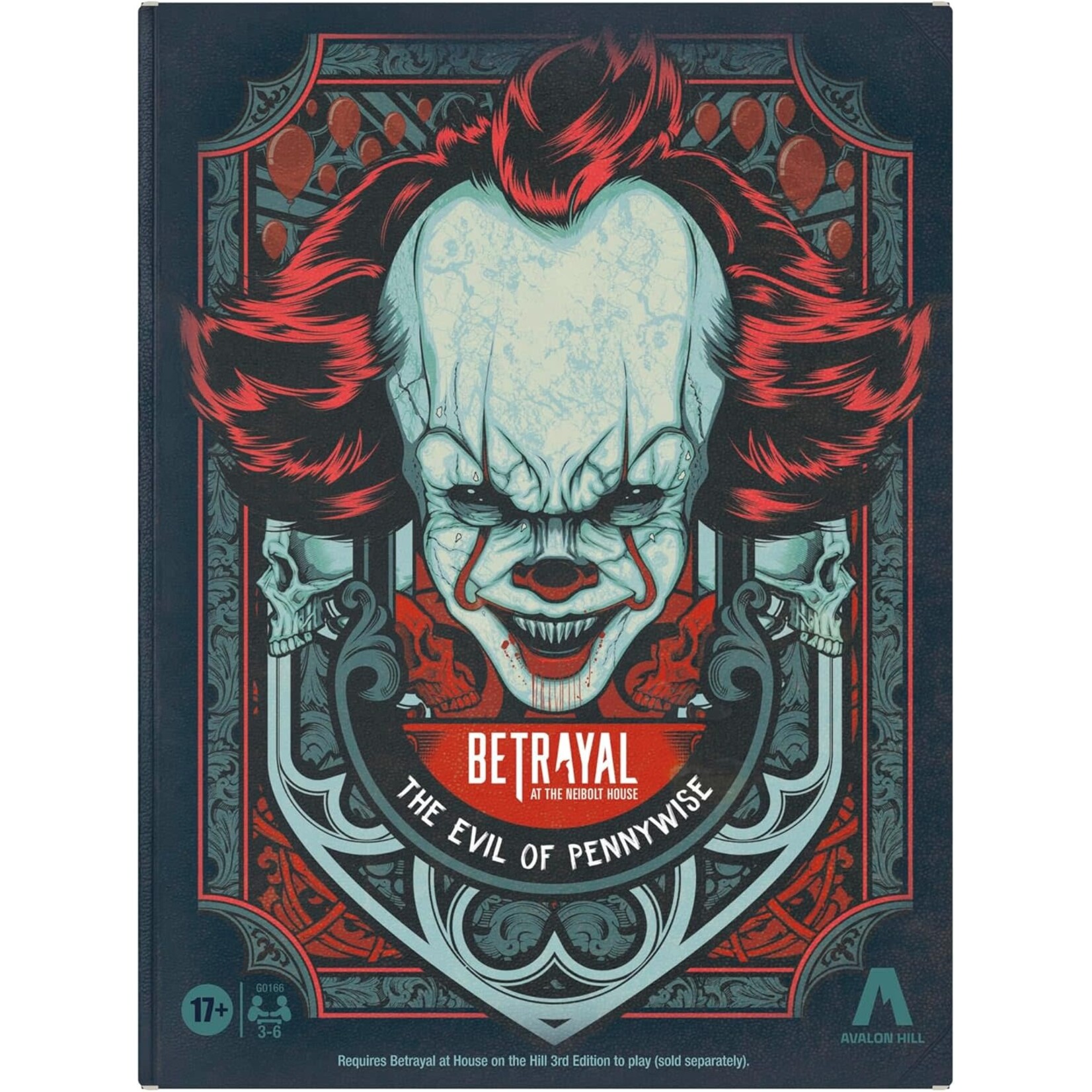 Avalon Hill Betrayal at the Neibolt House: The Evil of Pennywise