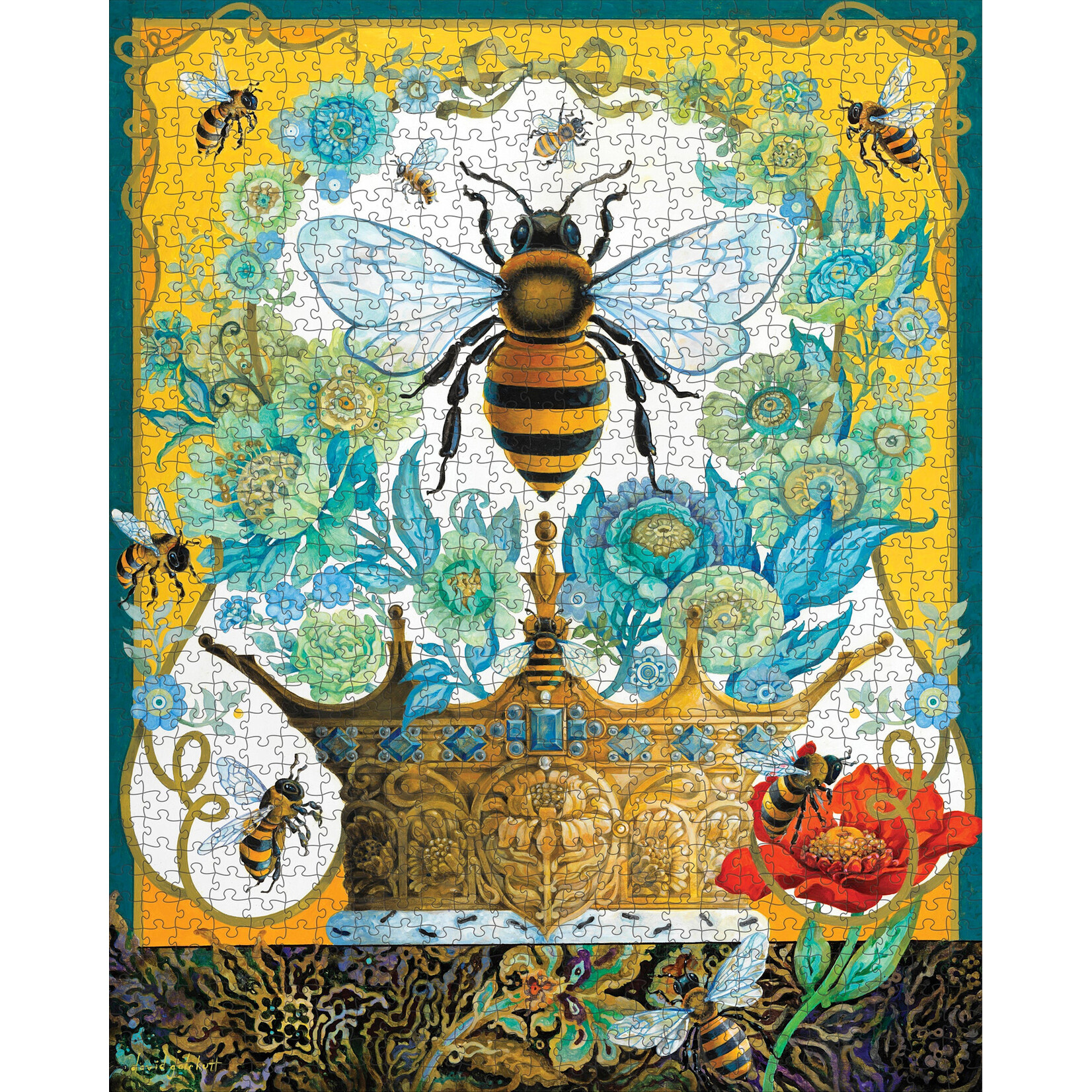 Pomegranate David Galchutt: Nature's Crowning Glory 1000-Piece Jigsaw Puzzle