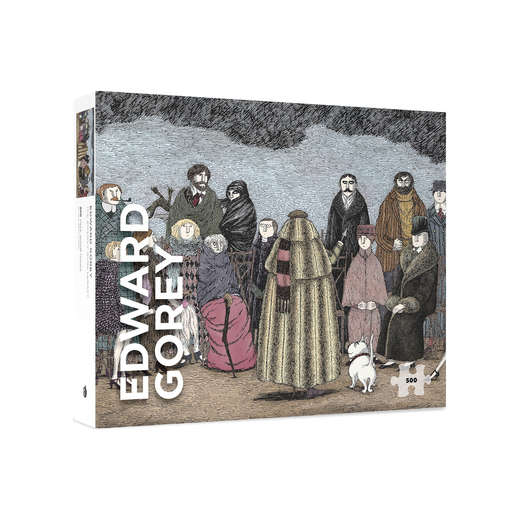 Pomegranate Edward Gorey: The Awdrey-Gore Legacy 500-Piece Jigsaw Puzzle