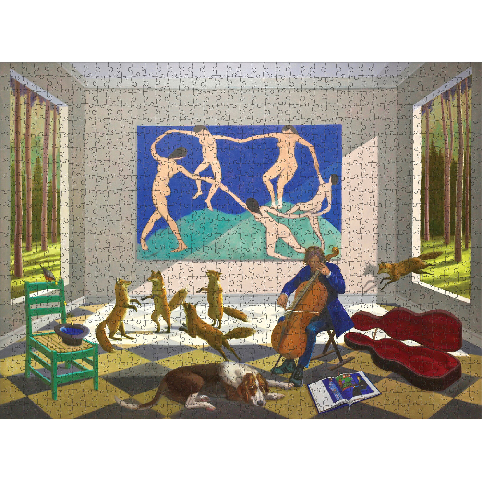 Pomegranate Kathryn Freeman: Dance 1000-Piece Jigsaw Puzzle