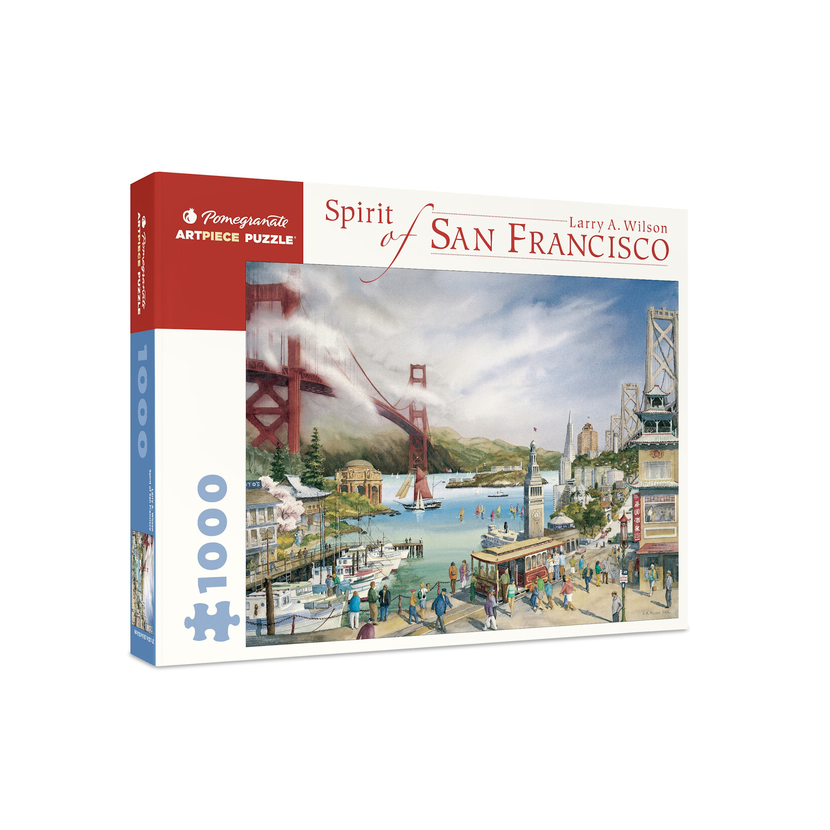 Pomegranate Larry A Wilson: Spirit of San Francisco 1000-Piece Jigsaw Puzzle