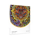 Pomegranate Michael Angulo: Aztec Sun Stone 1000-Piece Circular Jigsaw Puzzle