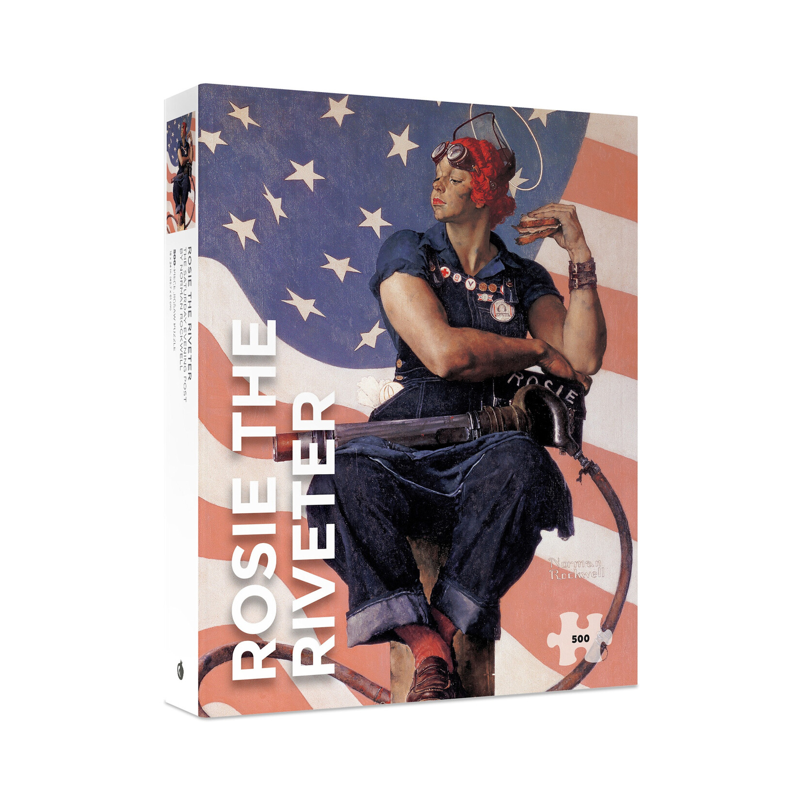 Pomegranate Norman Rockwell: Rosie the Riveter 500-Piece Jigsaw Puzzle