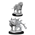 WizKids D&D Nolzur's Marvelous Miniatures: Mastiff and Shadow Mastiff