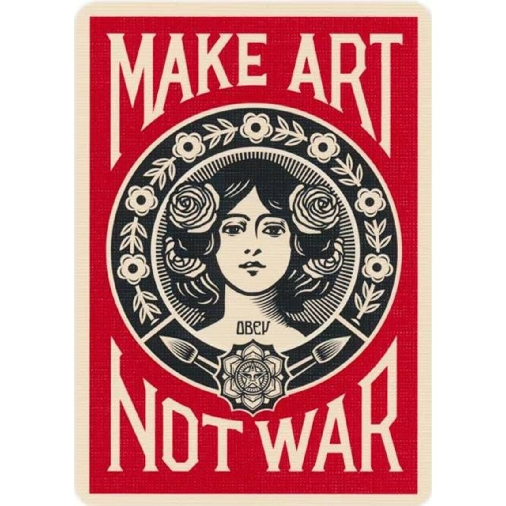 theory11 Obey Playing Cards Red Edition