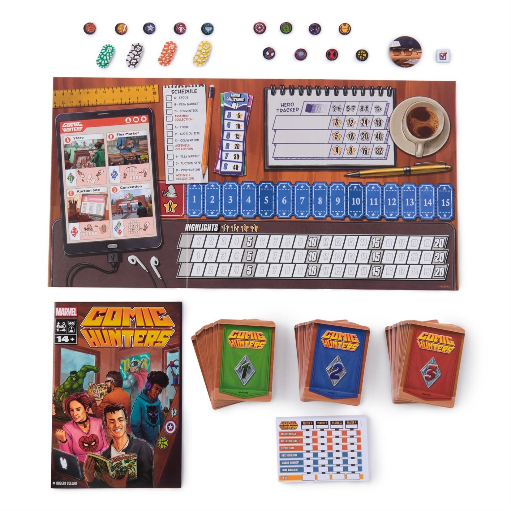 Spin Master Games Comic Hunters