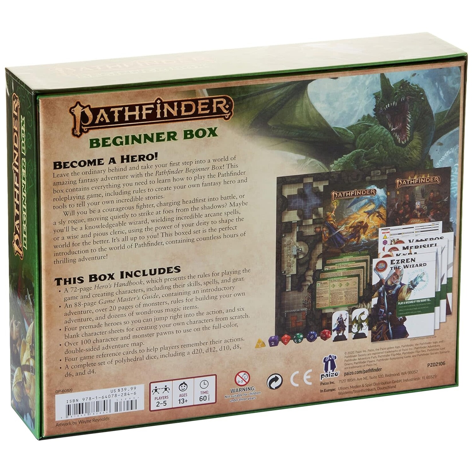 Paizo, Inc Pathfinder 2E: Beginner Box (Remastered Edition)