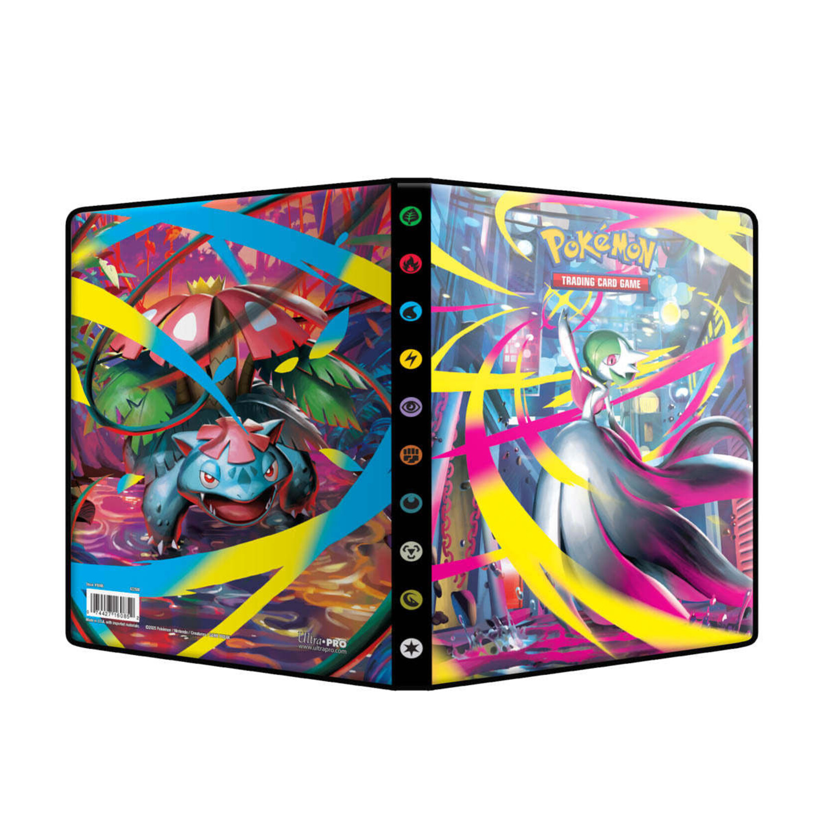 Ultra Pro International Pokémon TCG: 4 Pocket Portfolio - Mega Gardevoir and Mega Venusaur