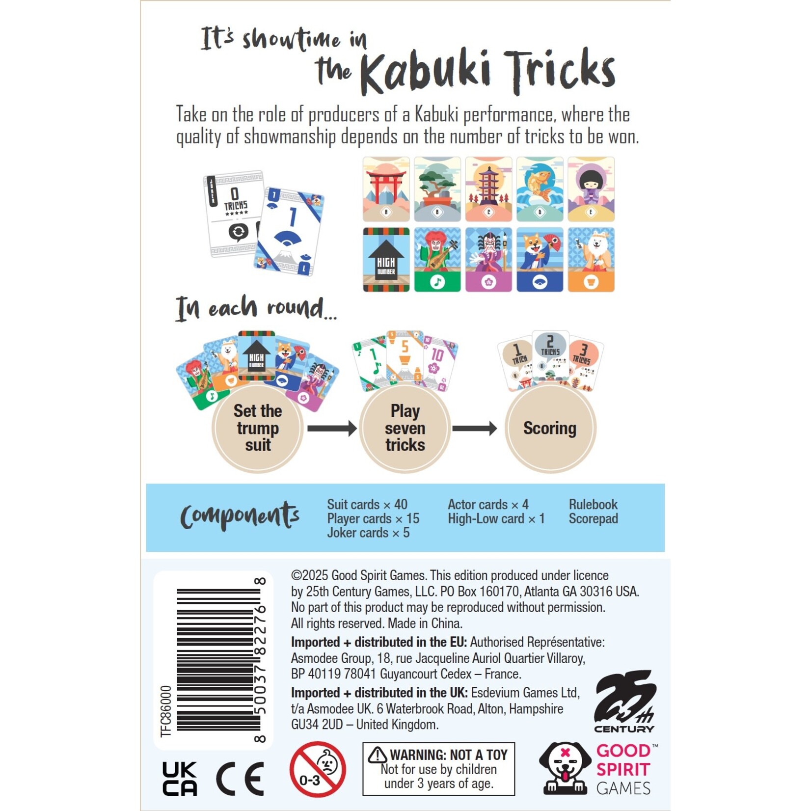 25th Century Games Kabuki Tricks + Hand Eye Mini Expansion