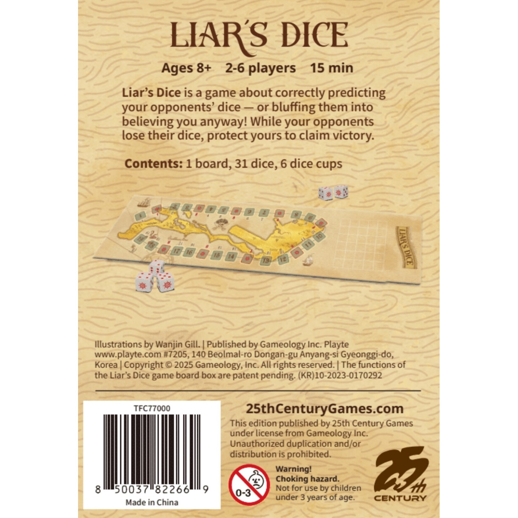 25th Century Games Liar's Dice