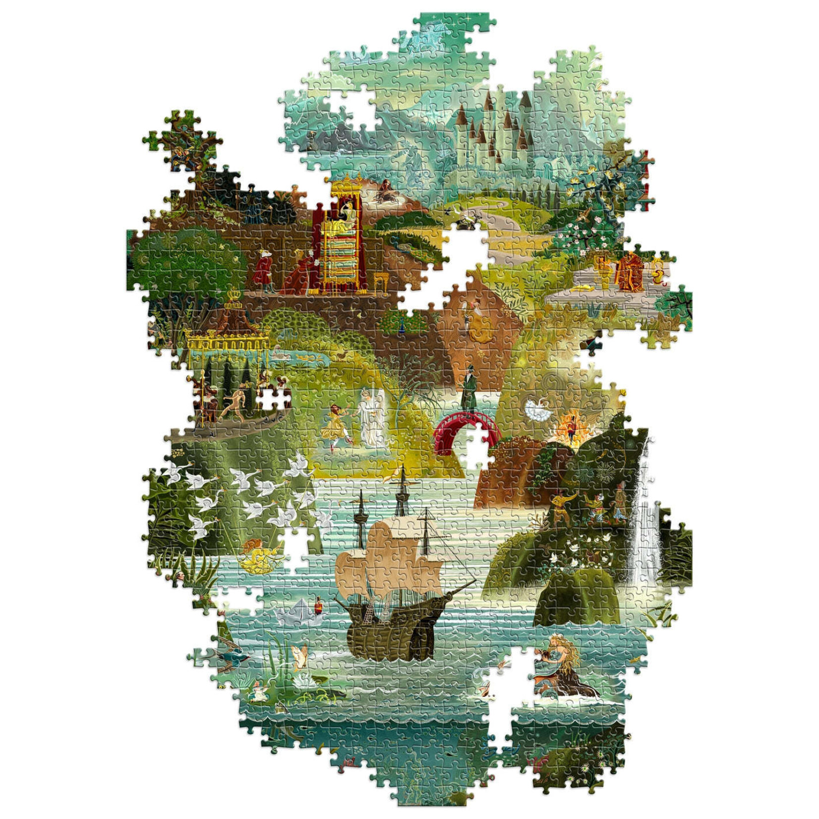 Laurence King The World of Hans Christian Andersen's Fairy Tales 1000 Piece Jigsaw Puzzle