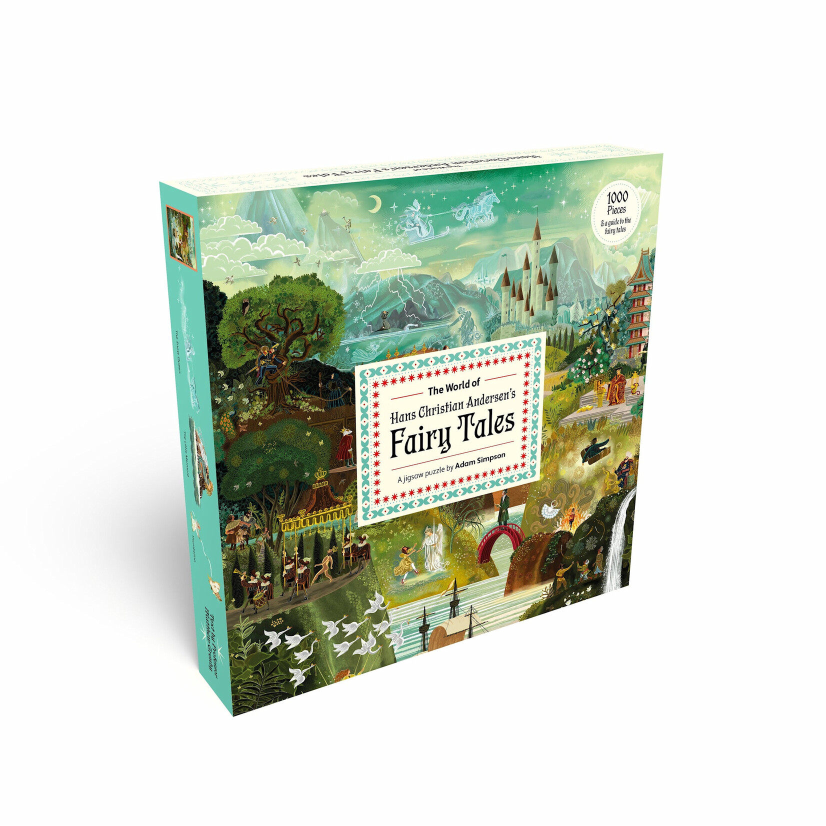 Laurence King The World of Hans Christian Andersen's Fairy Tales 1000 Piece Jigsaw Puzzle