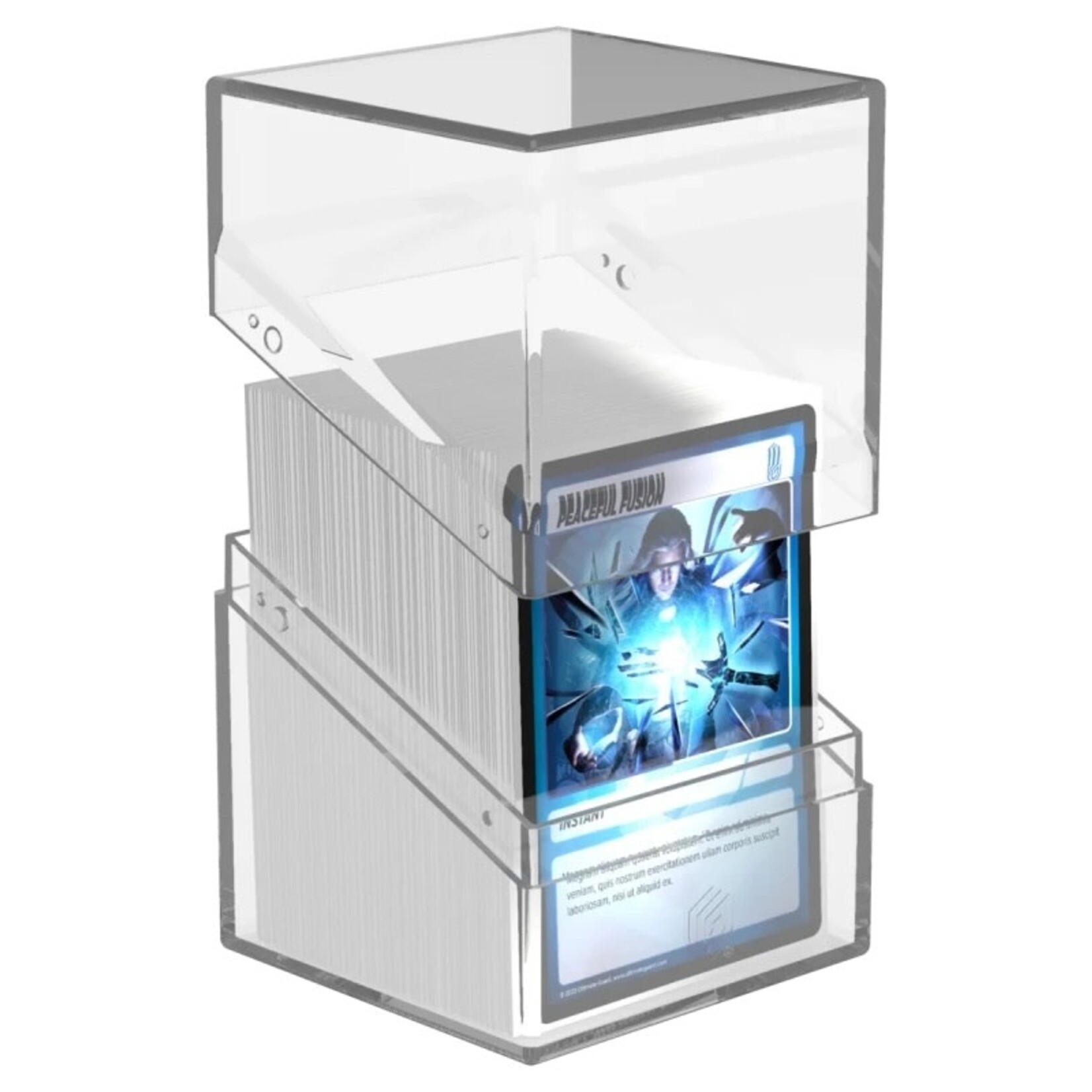 Ultimate Guard Boulder 100+ Deck Case - Clear
