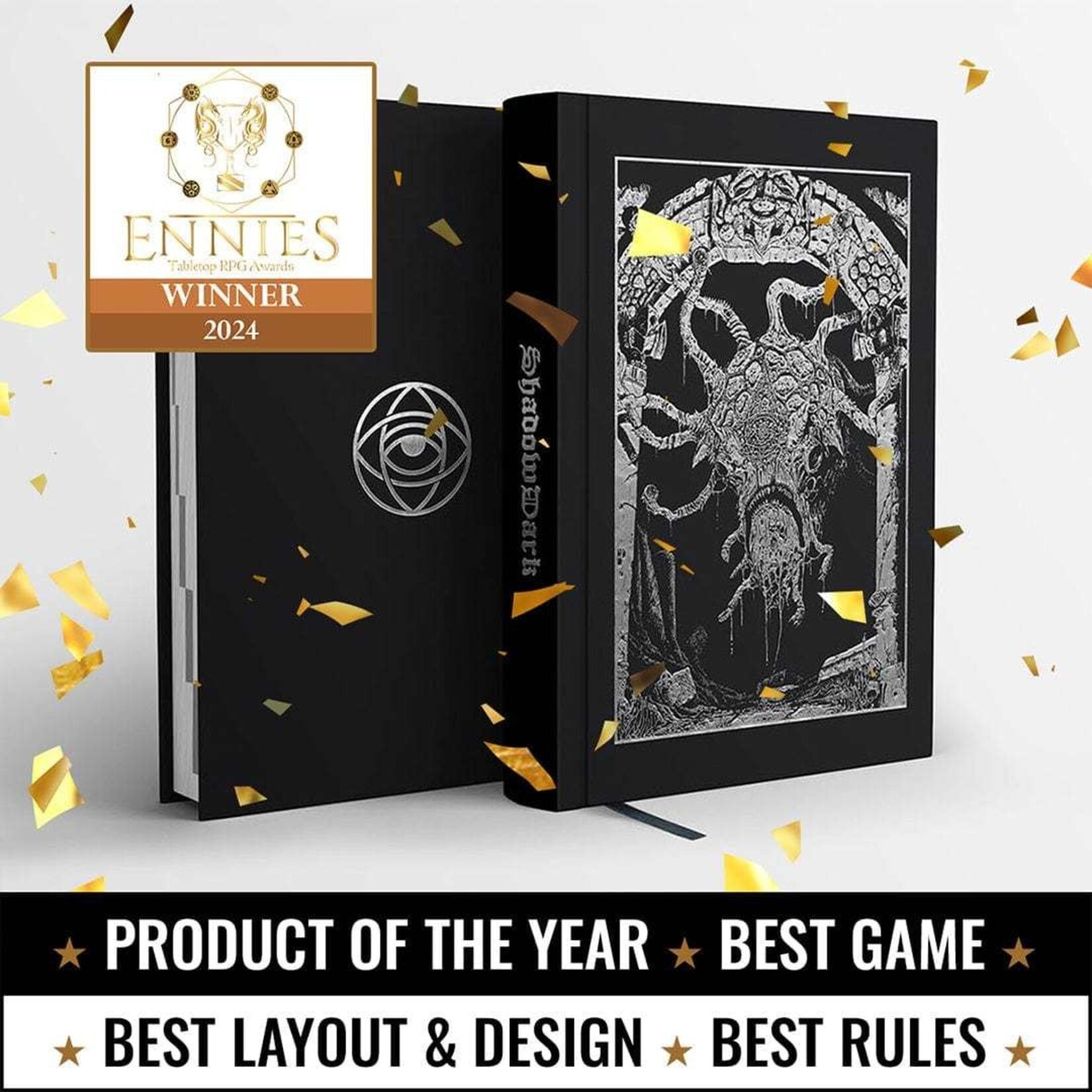 The Arcane Library Shadowdark RPG (Hardcover Book + PDF)