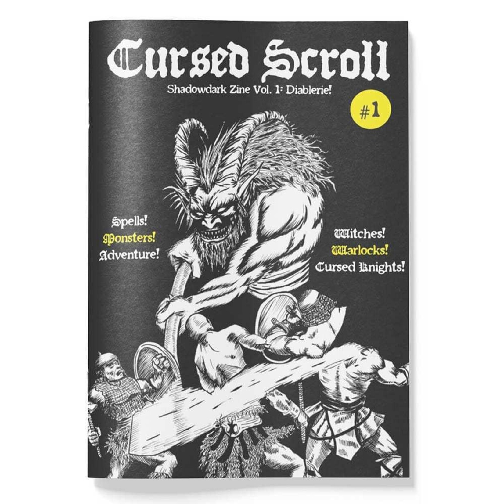 The Arcane Library Shadowdark RPG - Cursed Scroll Zine Vol 1: Diablerie! (Print+ PDF)
