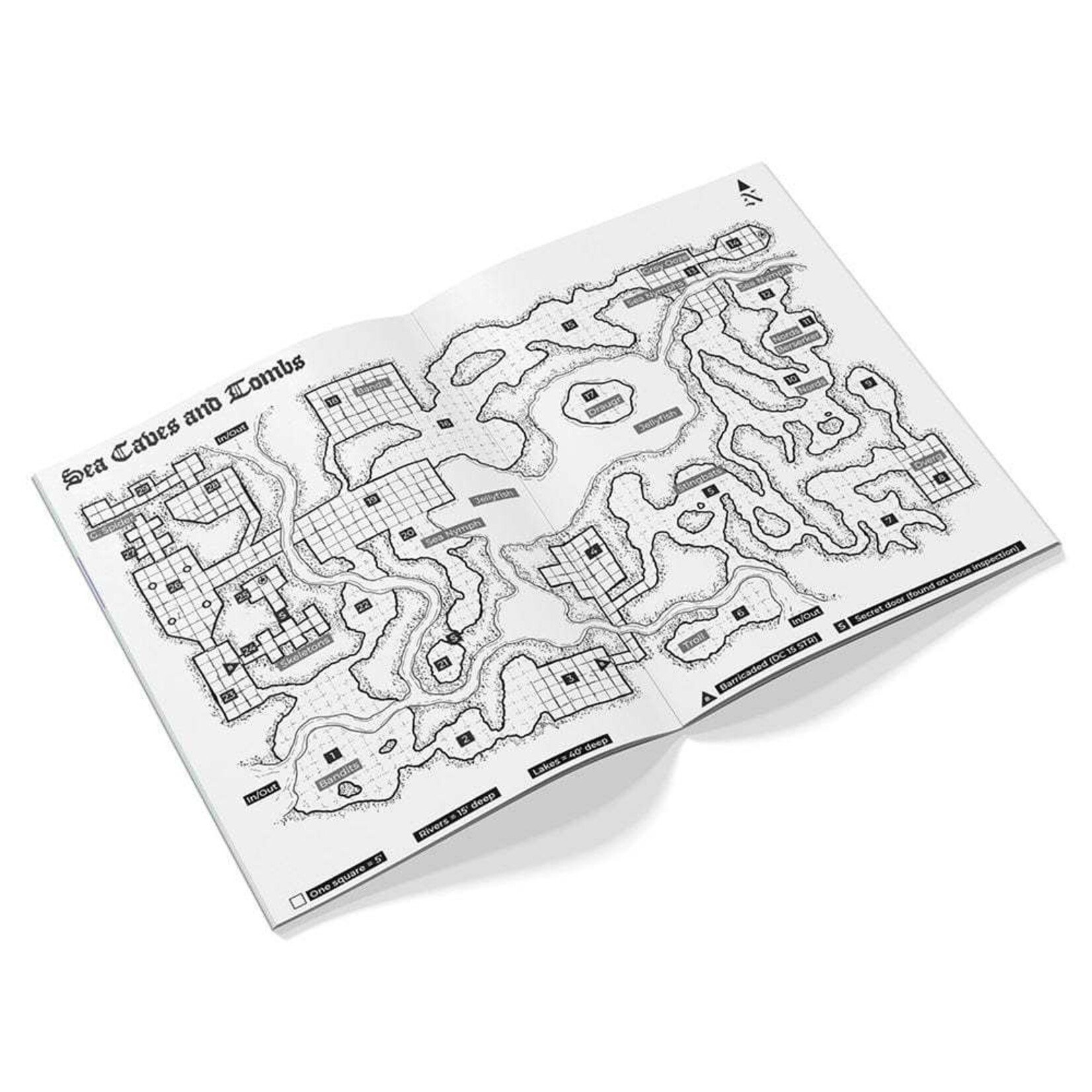 The Arcane Library Shadowdark RPG - Cursed Scroll Zine Vol 3: Midnight Sun (Print+ PDF)