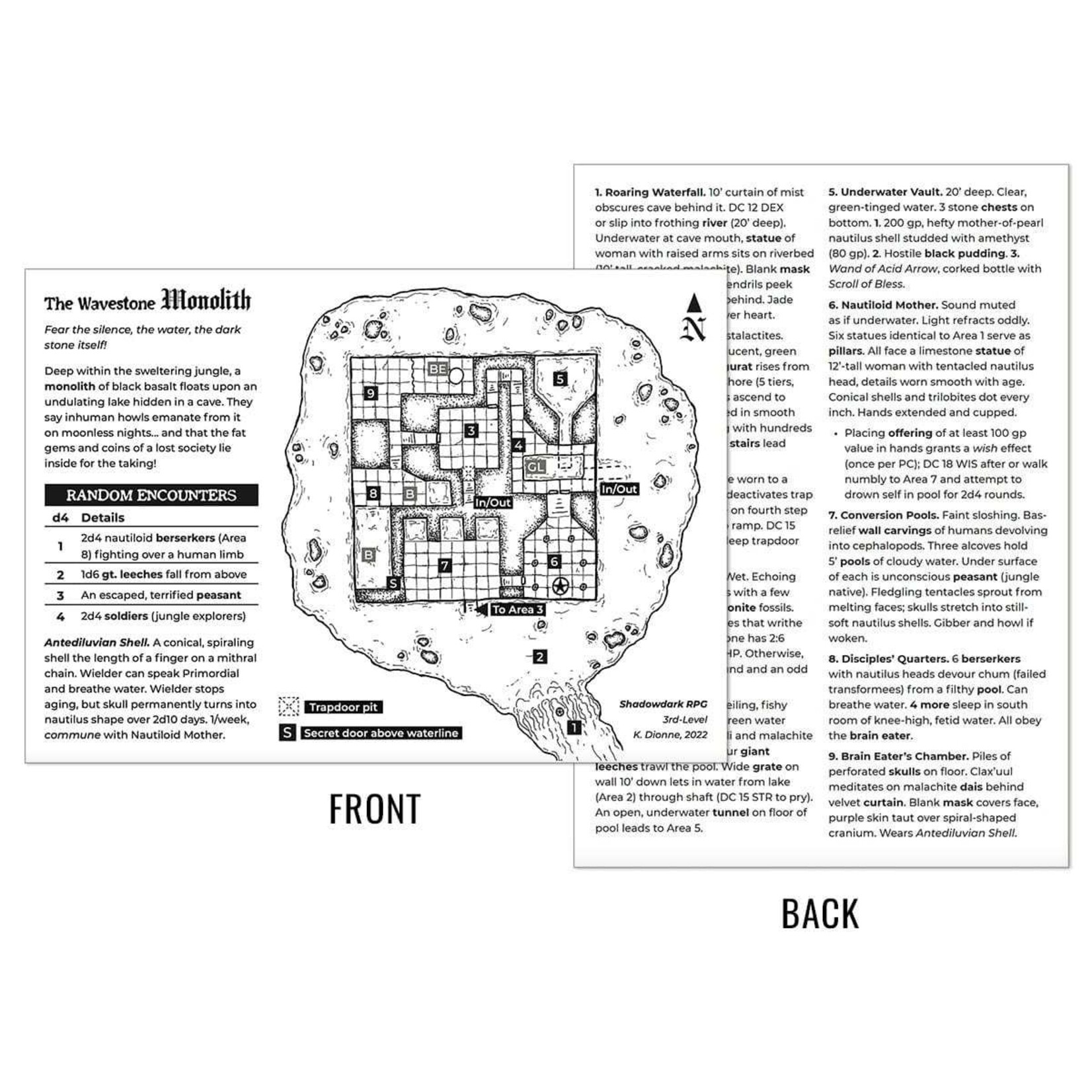 The Arcane Library Shadowdark RPG - Five Mini-Adventure (Print + PDF)