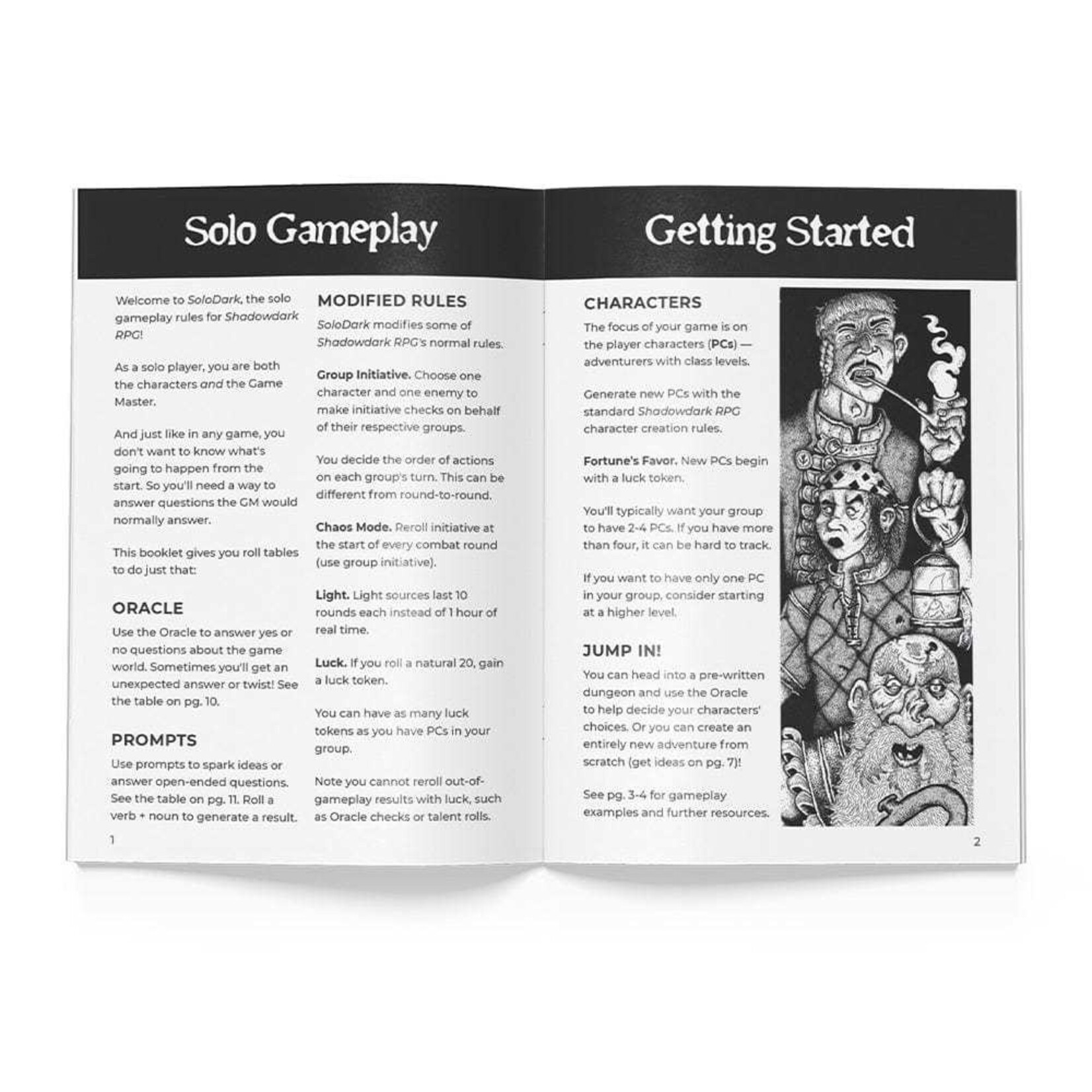 The Arcane Library Shadowdark RPG - SoloDark (Print + PDF)