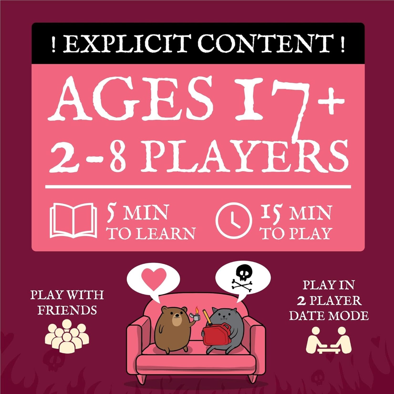 Exploding Kittens Horrible Couple