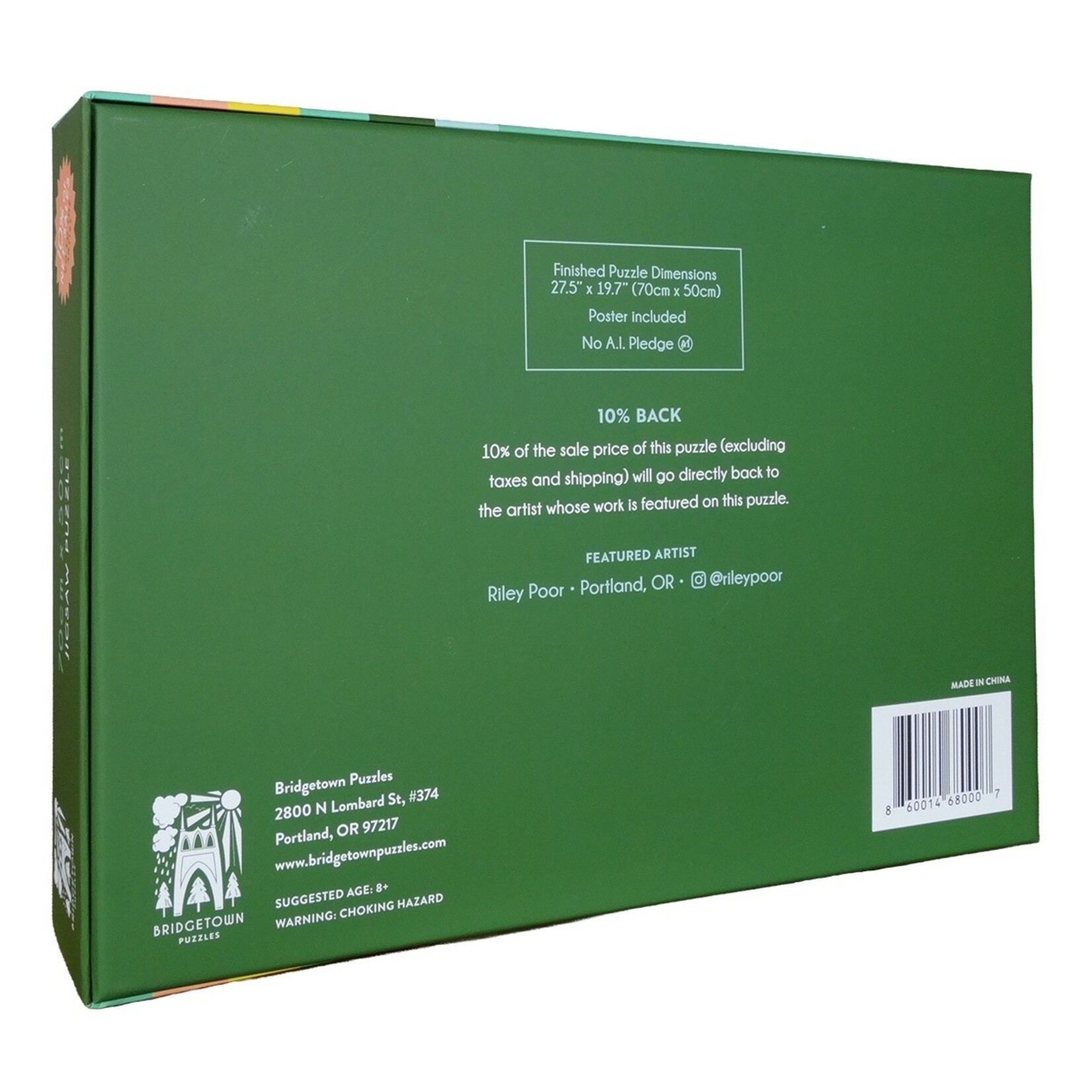 Bridgetown Puzzles Cross the River 1000 Piece Puzzle