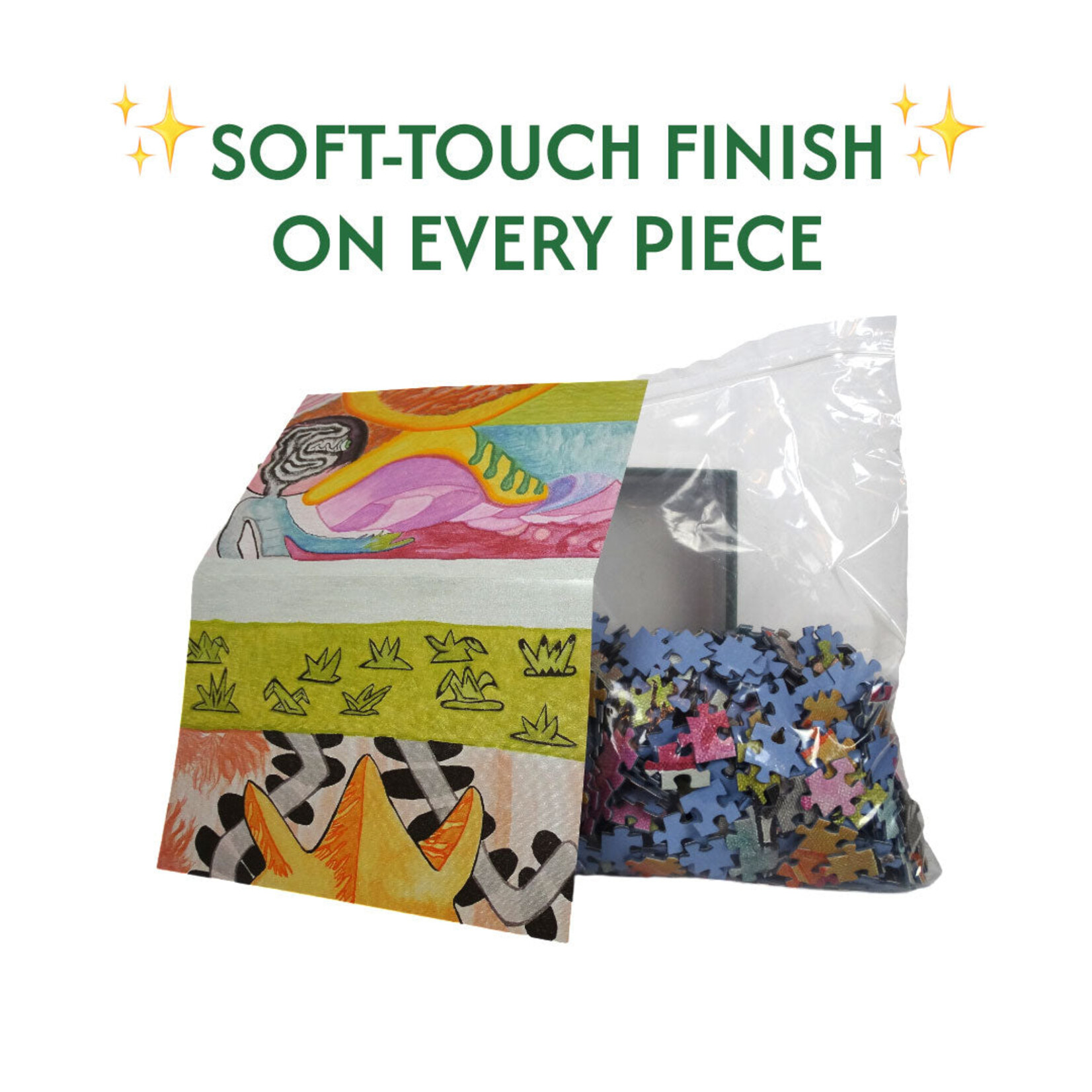 Bridgetown Puzzles Cross the River 1000 Piece Puzzle