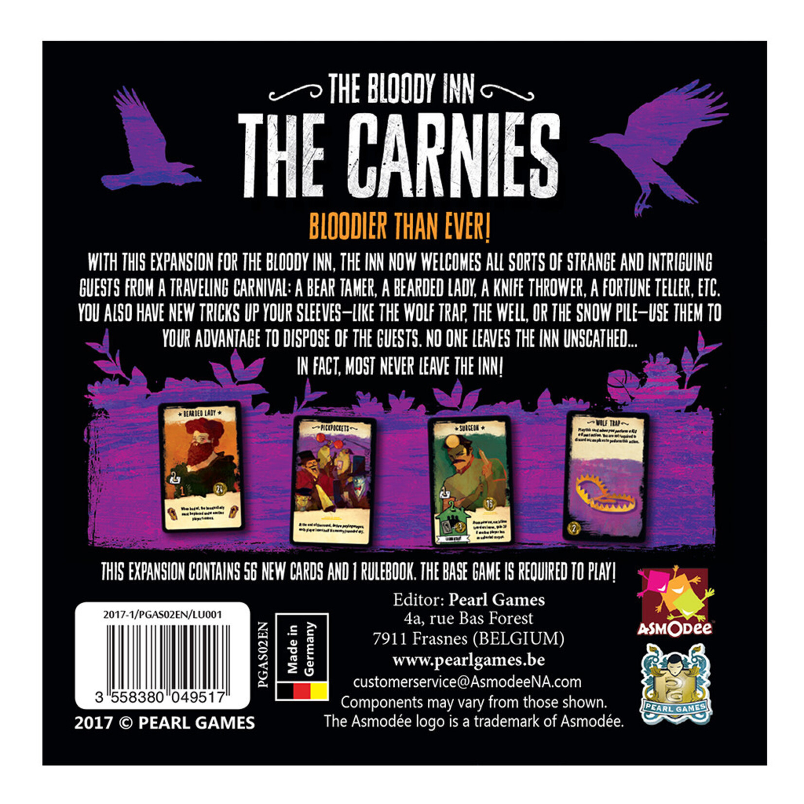 Pearl Games Bloody Inn, The: The Carnies