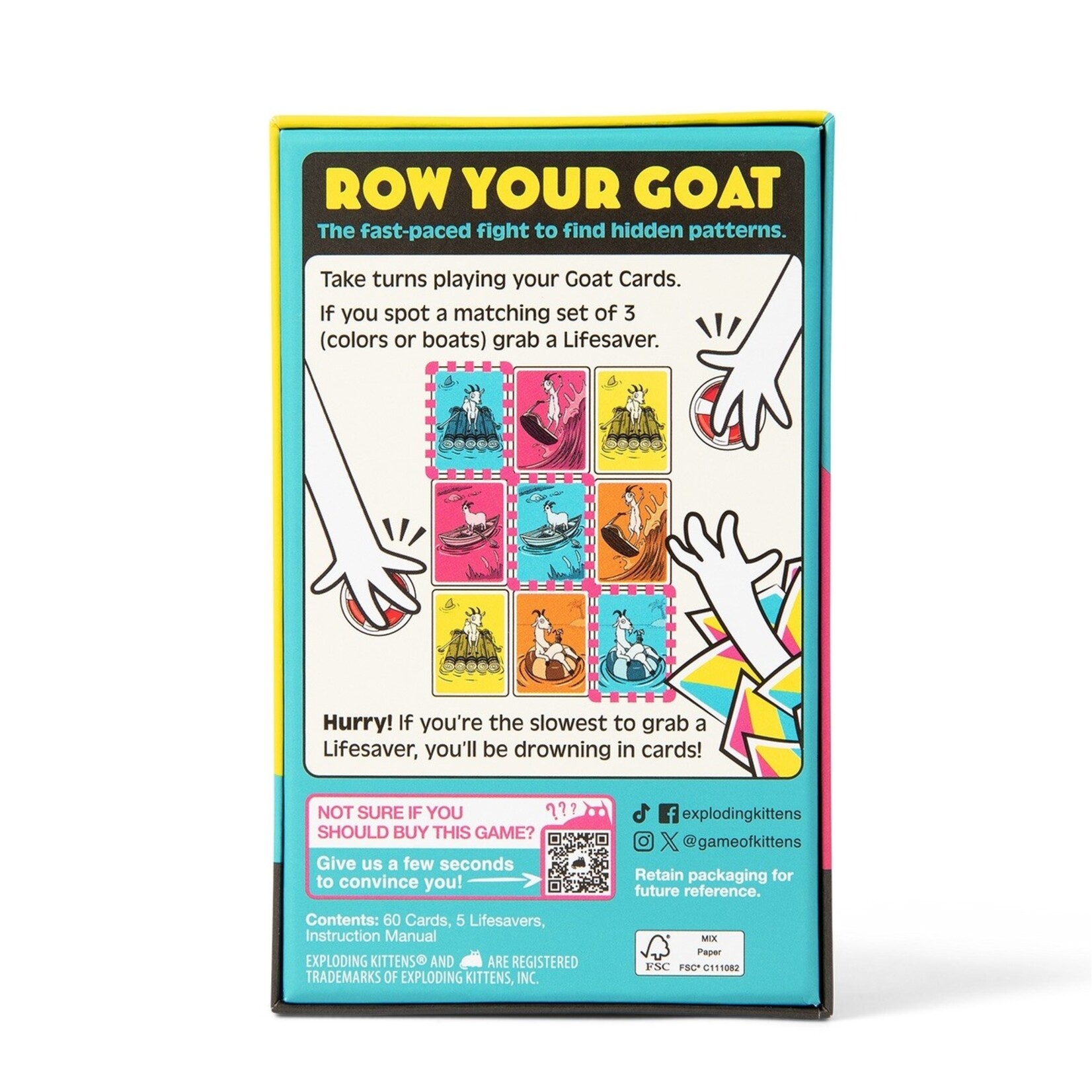 Exploding Kittens Row Your Goat
